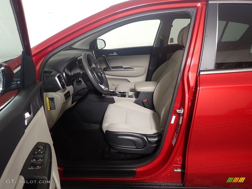 2020 Sportage LX AWD - Hyper Red / Gray photo #18