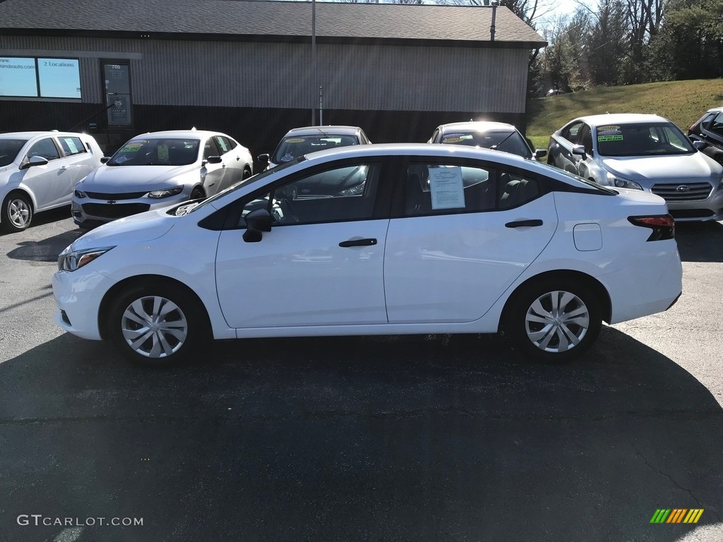 Fresh Powder 2021 Nissan Versa S Exterior Photo #145219307