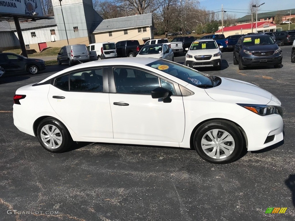 Fresh Powder 2021 Nissan Versa S Exterior Photo #145219358