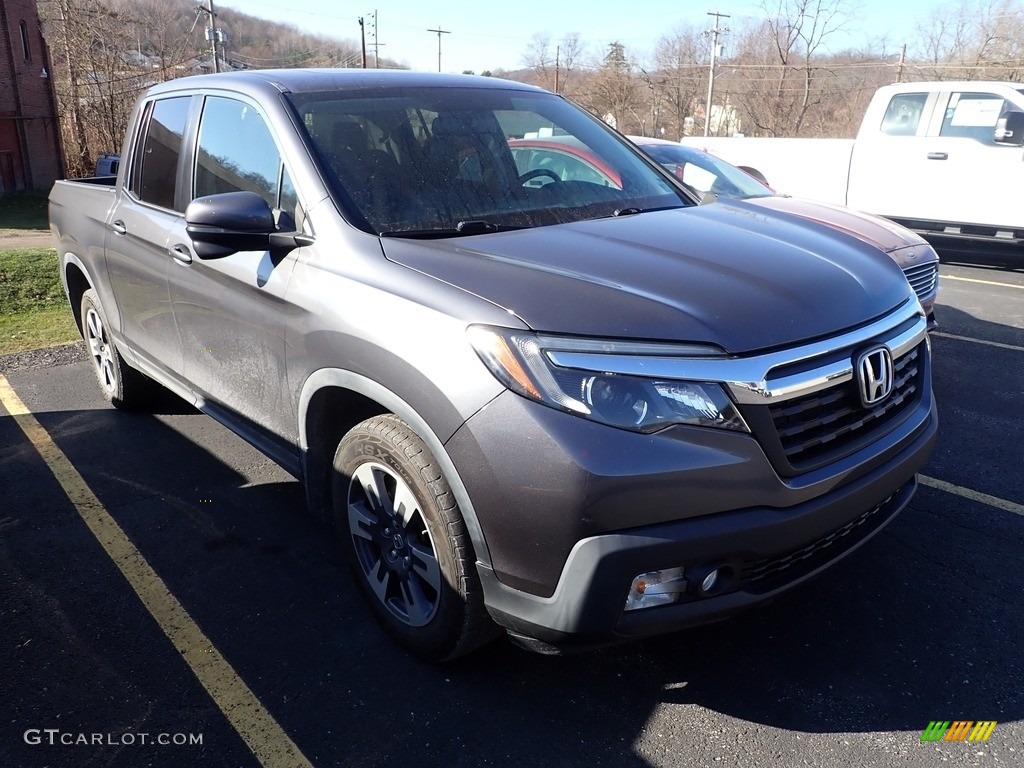 2019 Ridgeline RTL-T AWD - Modern Steel Metallic / Black photo #3