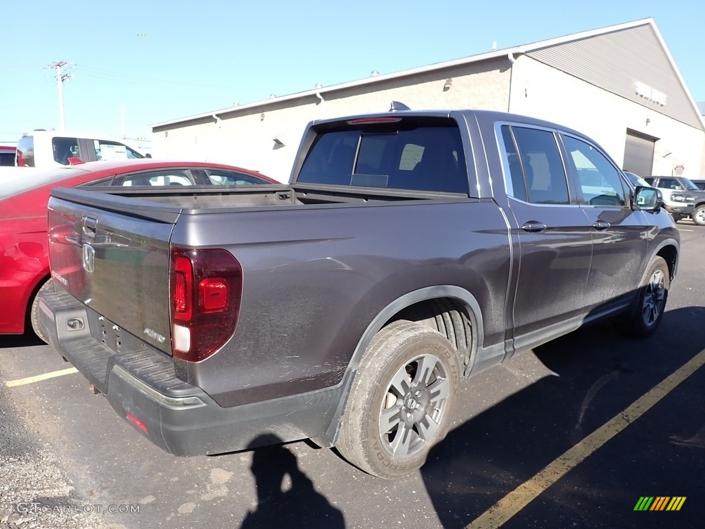 2019 Ridgeline RTL-T AWD - Modern Steel Metallic / Black photo #4