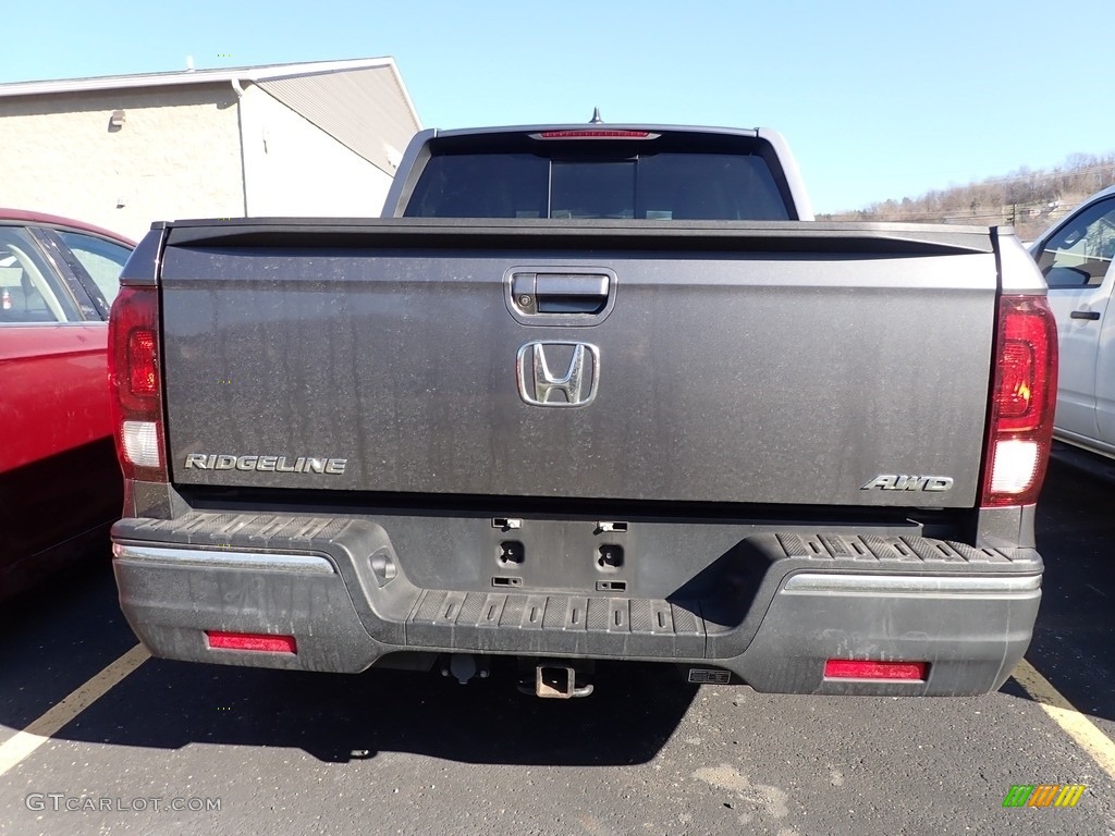 2019 Ridgeline RTL-T AWD - Modern Steel Metallic / Black photo #5
