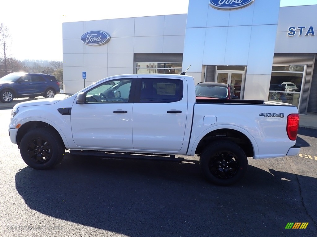 2022 Ranger XLT SuperCrew 4x4 - Oxford White / Ebony photo #2