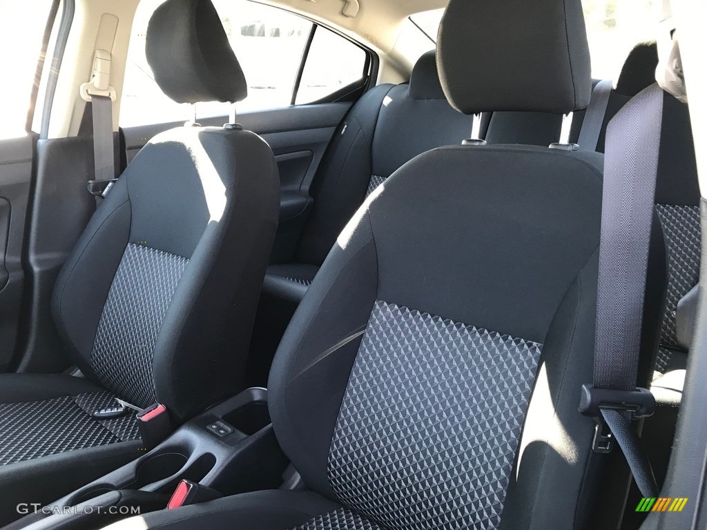 2021 Nissan Versa S Interior Color Photos