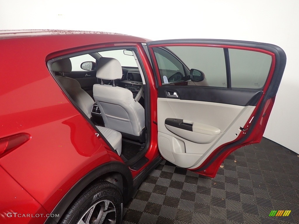 2020 Sportage LX AWD - Hyper Red / Gray photo #32