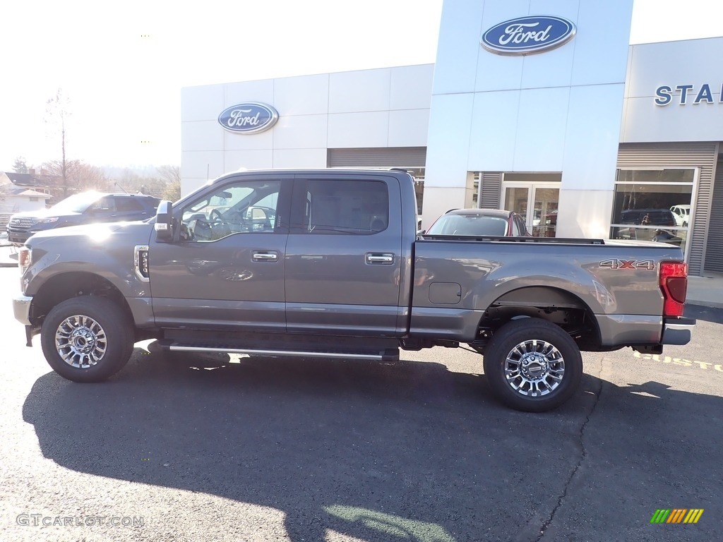 2022 F250 Super Duty XLT Crew Cab 4x4 - Carbonized Gray / Medium Earth Gray photo #2