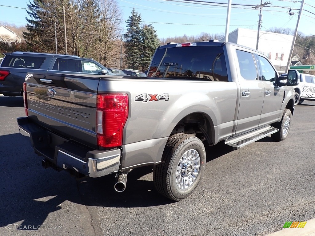 2022 F250 Super Duty XLT Crew Cab 4x4 - Carbonized Gray / Medium Earth Gray photo #5