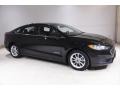 Agate Black 2019 Ford Fusion Hybrid SE