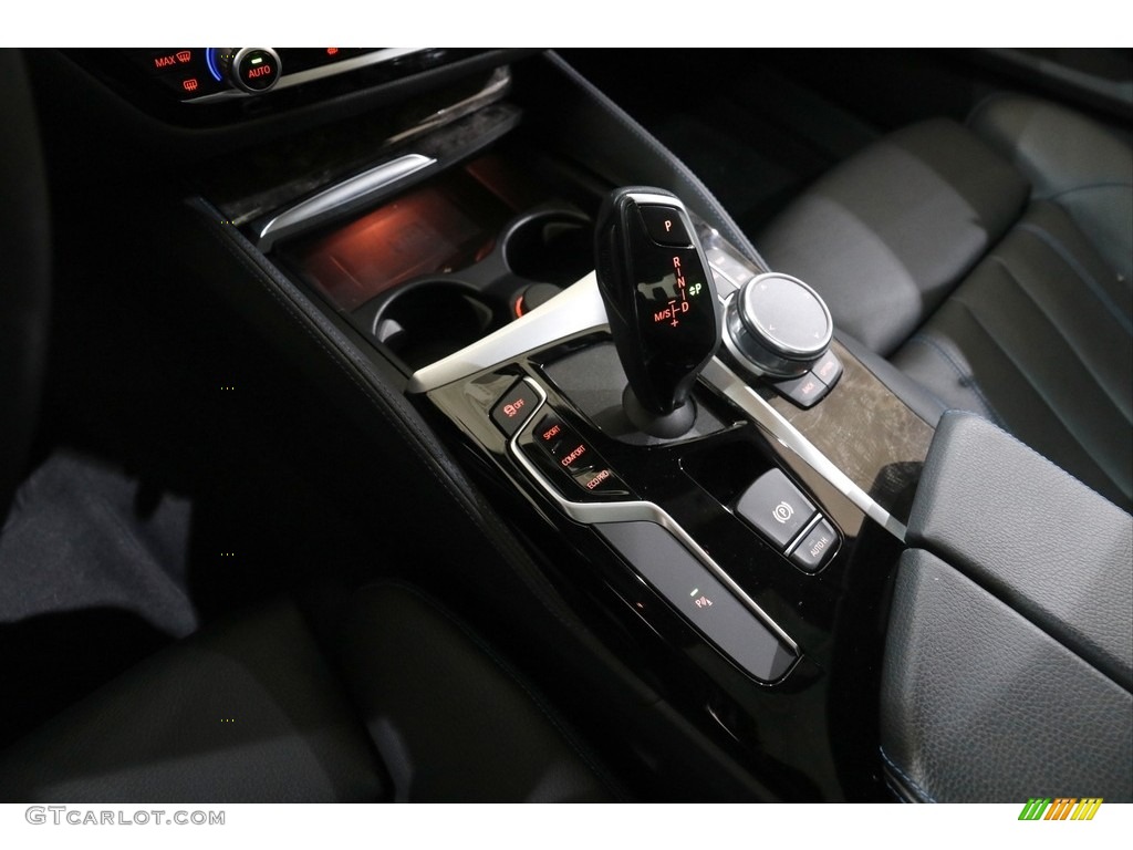 2020 5 Series 540i xDrive Sedan - Mediterranean Blue Metallic / Black photo #16