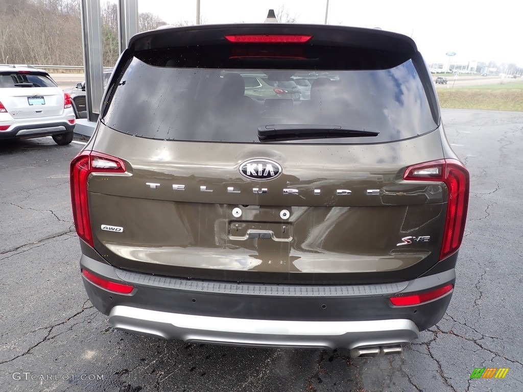 2021 Telluride S AWD - Dark Moss / Black photo #5