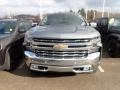 2019 Satin Steel Metallic Chevrolet Silverado 1500 LTZ Crew Cab 4WD  photo #2