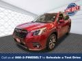 2022 Crimson Red Pearl Subaru Forester Limited  photo #1