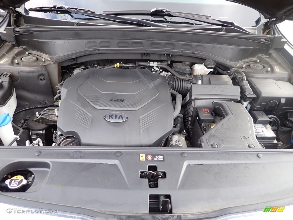 2021 Kia Telluride S AWD 3.6 Liter DOHC 24-Valve CVVT V6 Engine Photo #145221975
