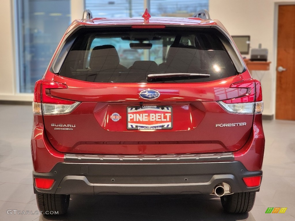 2022 Forester Limited - Crimson Red Pearl / Gray photo #5