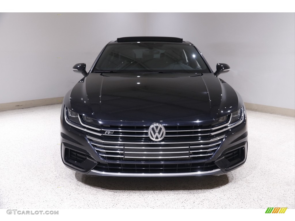 Deep Black Pearl 2019 Volkswagen Arteon SEL R-Line Exterior Photo #145222287