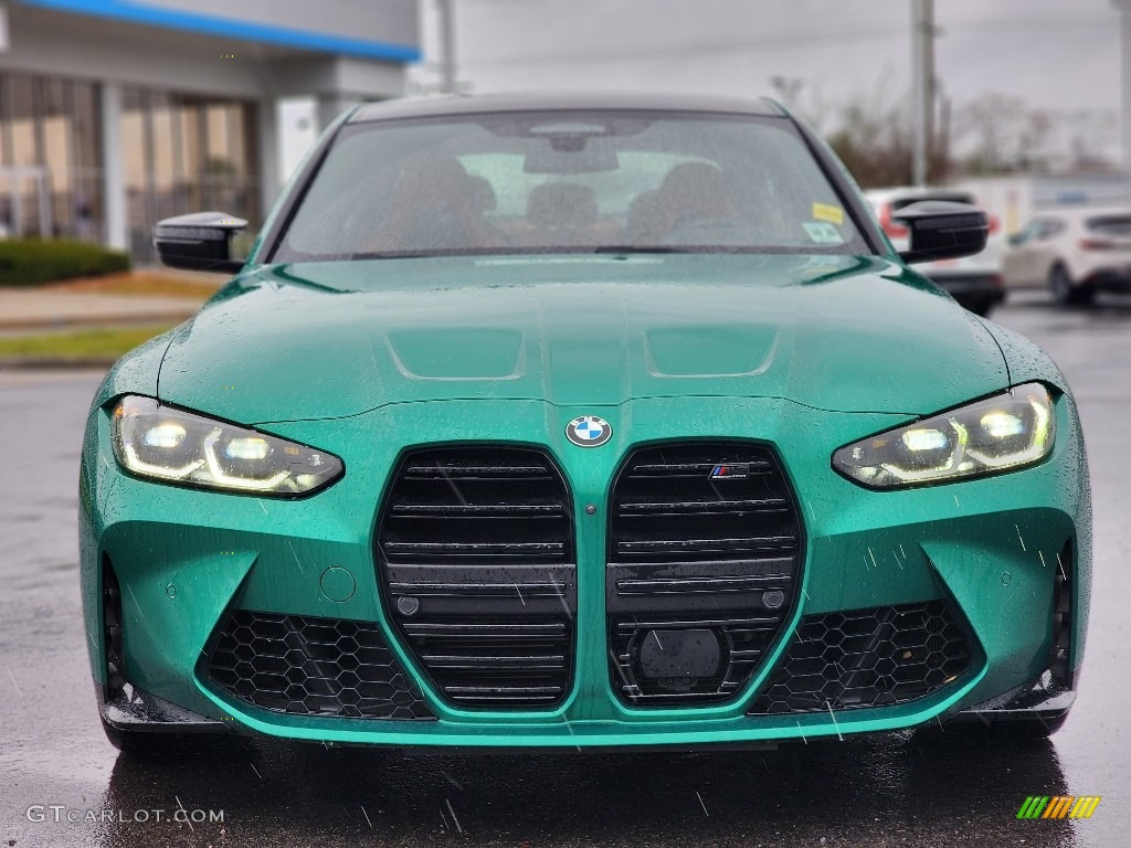 Isle of Man Green Metallic 2022 BMW M3 Sedan Exterior Photo #145222470