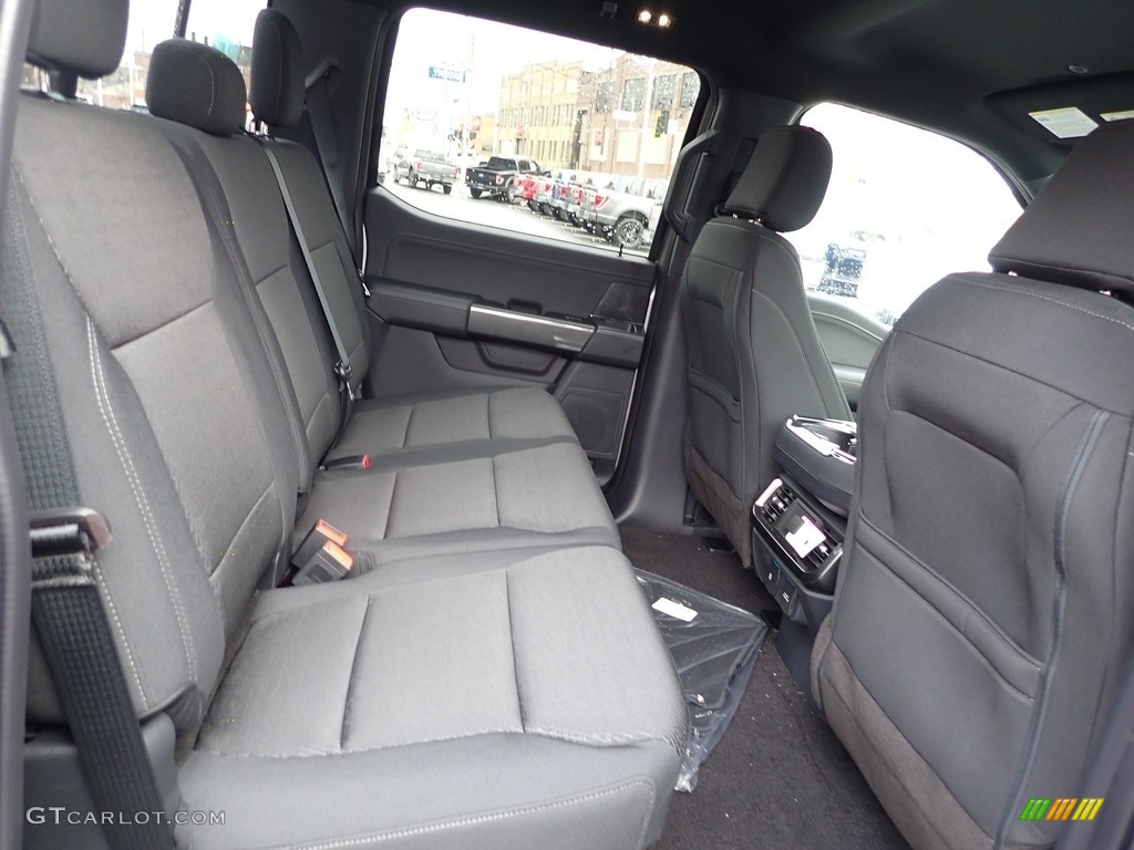 2022 Ford F150 XLT SuperCrew 4x4 Rear Seat Photo #145222593