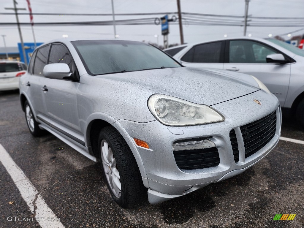 2009 Cayenne GTS - Crystal Silver Metallic / Black photo #3