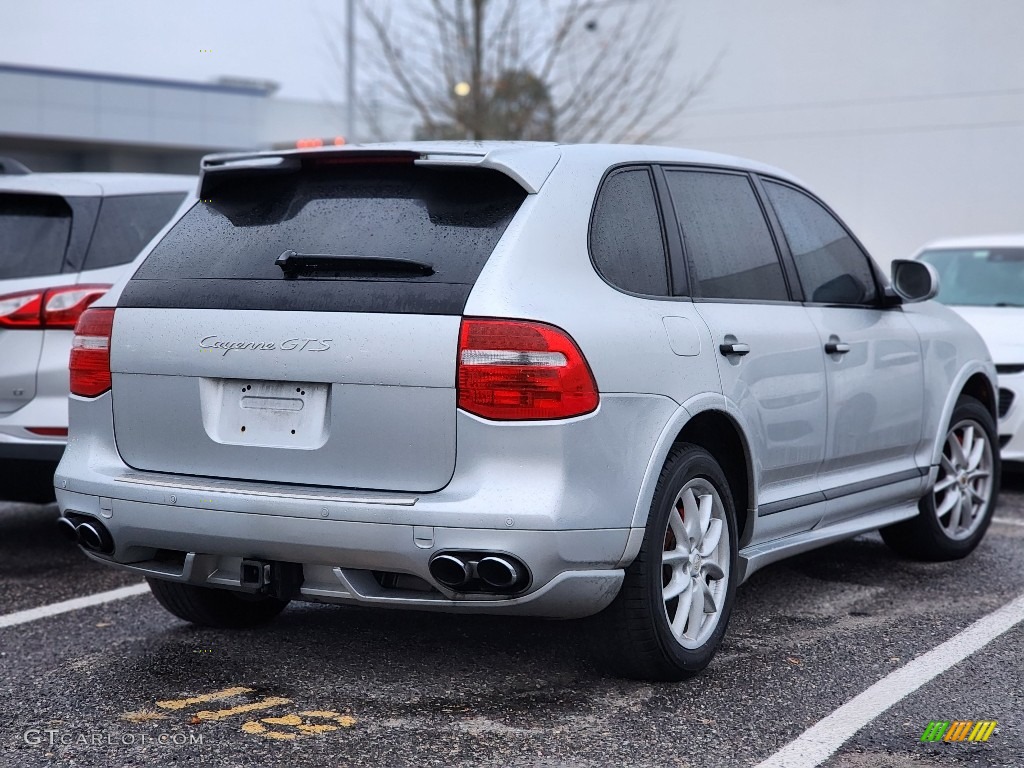 2009 Cayenne GTS - Crystal Silver Metallic / Black photo #6