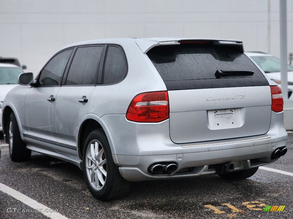 2009 Cayenne GTS - Crystal Silver Metallic / Black photo #8