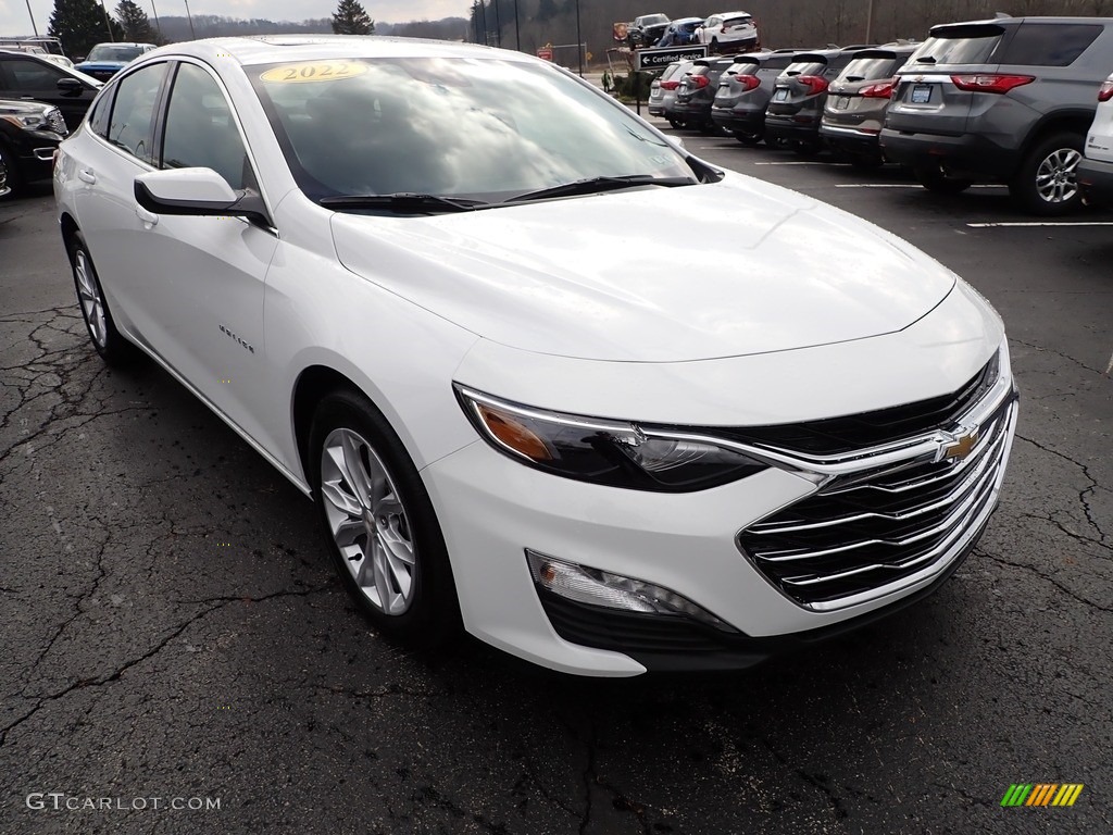 Summit White 2022 Chevrolet Malibu LT Exterior Photo #145223148