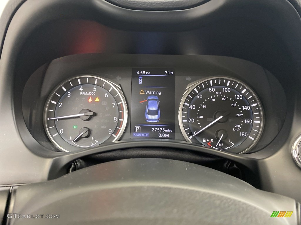 2020 Infiniti Q50 3.0t Luxe Gauges Photos