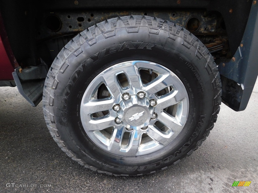 2017 Silverado 2500HD LTZ Crew Cab 4x4 - Butte Red Metallic / Dark Ash/Jet Black photo #11