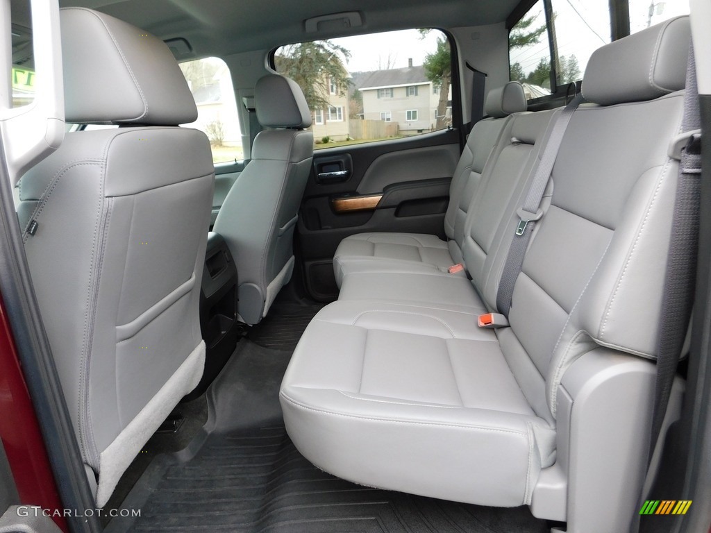 2017 Chevrolet Silverado 2500HD LTZ Crew Cab 4x4 Rear Seat Photo #145224057