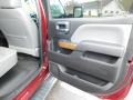 Dark Ash/Jet Black 2017 Chevrolet Silverado 2500HD LTZ Crew Cab 4x4 Door Panel