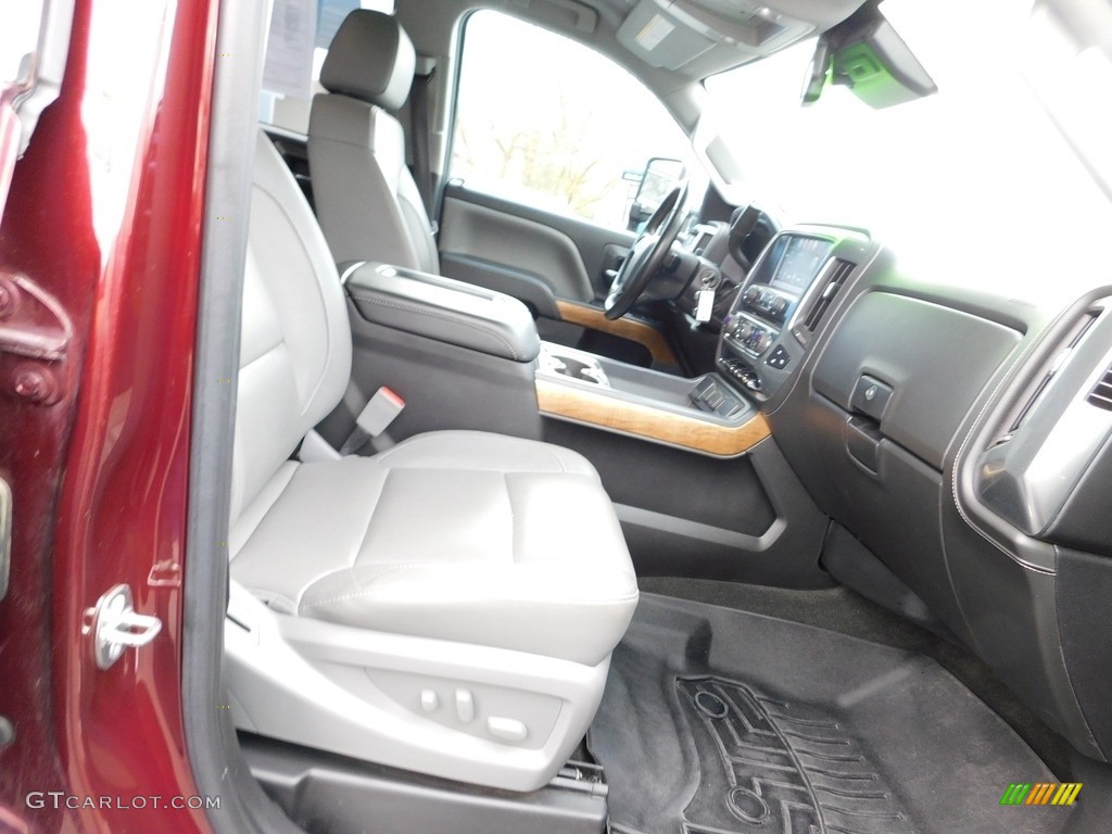 2017 Chevrolet Silverado 2500HD LTZ Crew Cab 4x4 Front Seat Photo #145224135