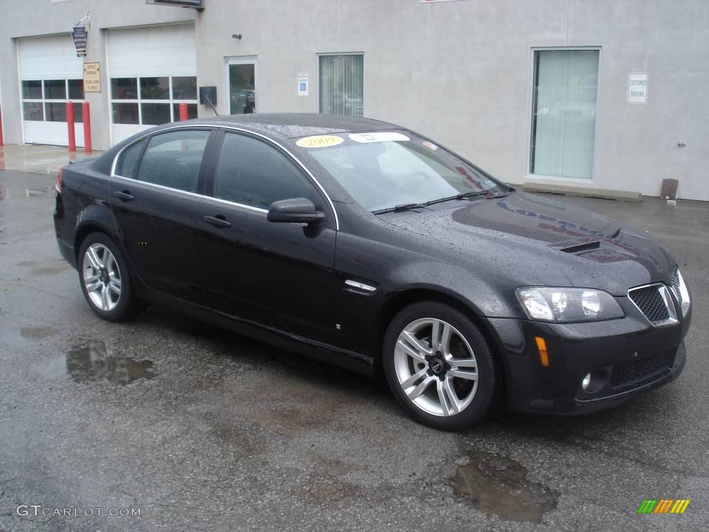 2009 G8 Sedan - Panther Black / Onyx photo #23