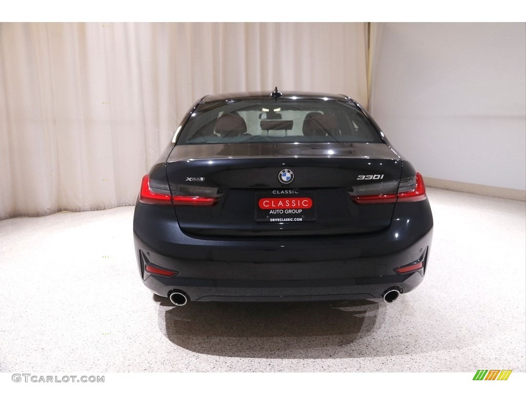 2022 3 Series 330i xDrive Sedan - Black Sapphire Metallic / Tacora Red photo #21