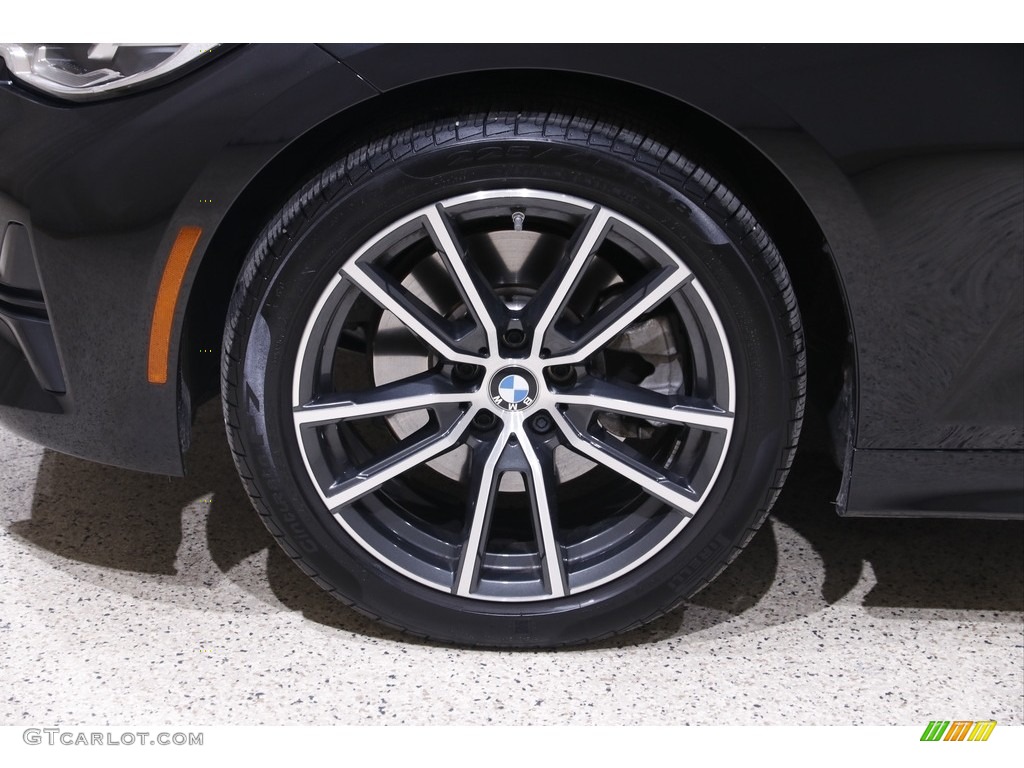 2022 3 Series 330i xDrive Sedan - Black Sapphire Metallic / Tacora Red photo #23