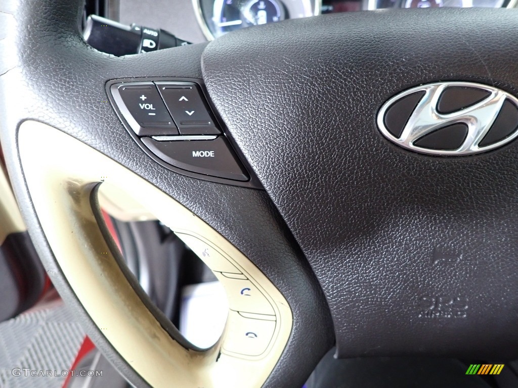 2011 Sonata Limited - Venetian Red / Camel photo #16