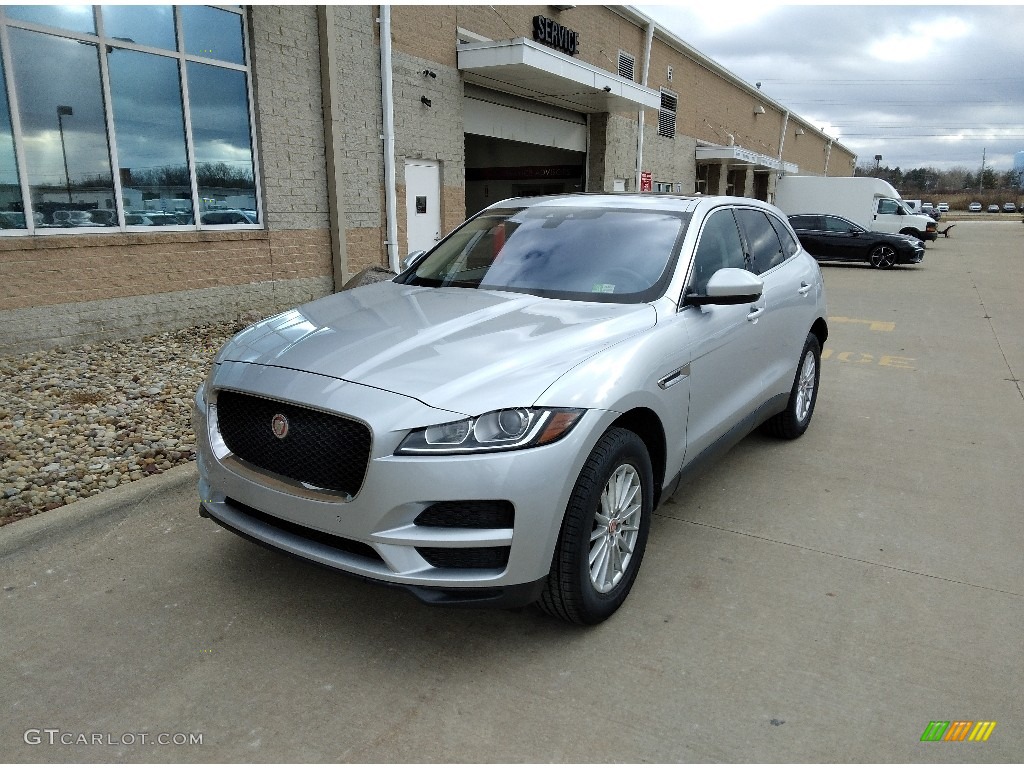 2019 F-PACE Premium AWD - Indus Silver Metallic / Ebony photo #1