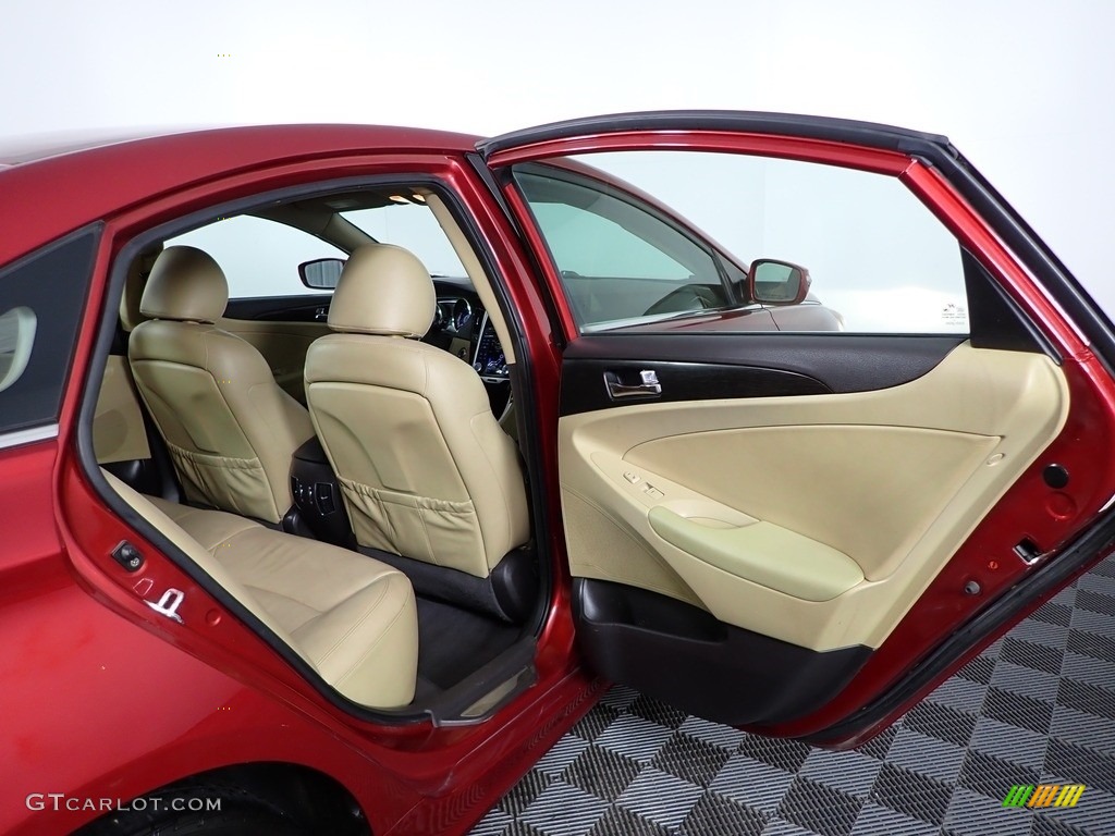 2011 Sonata Limited - Venetian Red / Camel photo #30