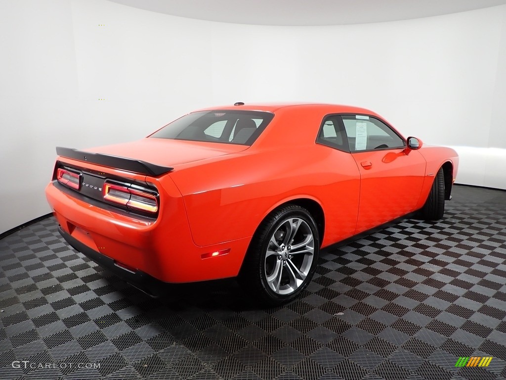 2021 Challenger R/T - Go Mango / Black photo #11