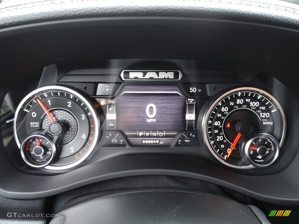 2022 Ram 3500 Laramie Crew Cab 4x4 Chassis Gauges Photo #145225372