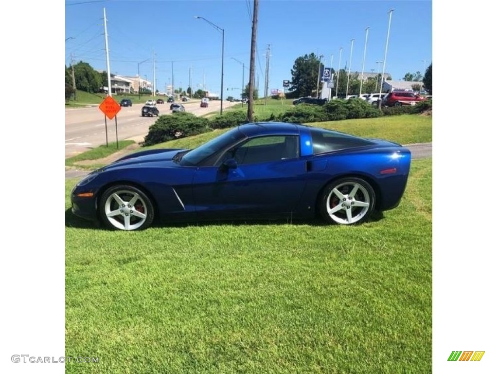 LeMans Blue Metallic Chevrolet Corvette