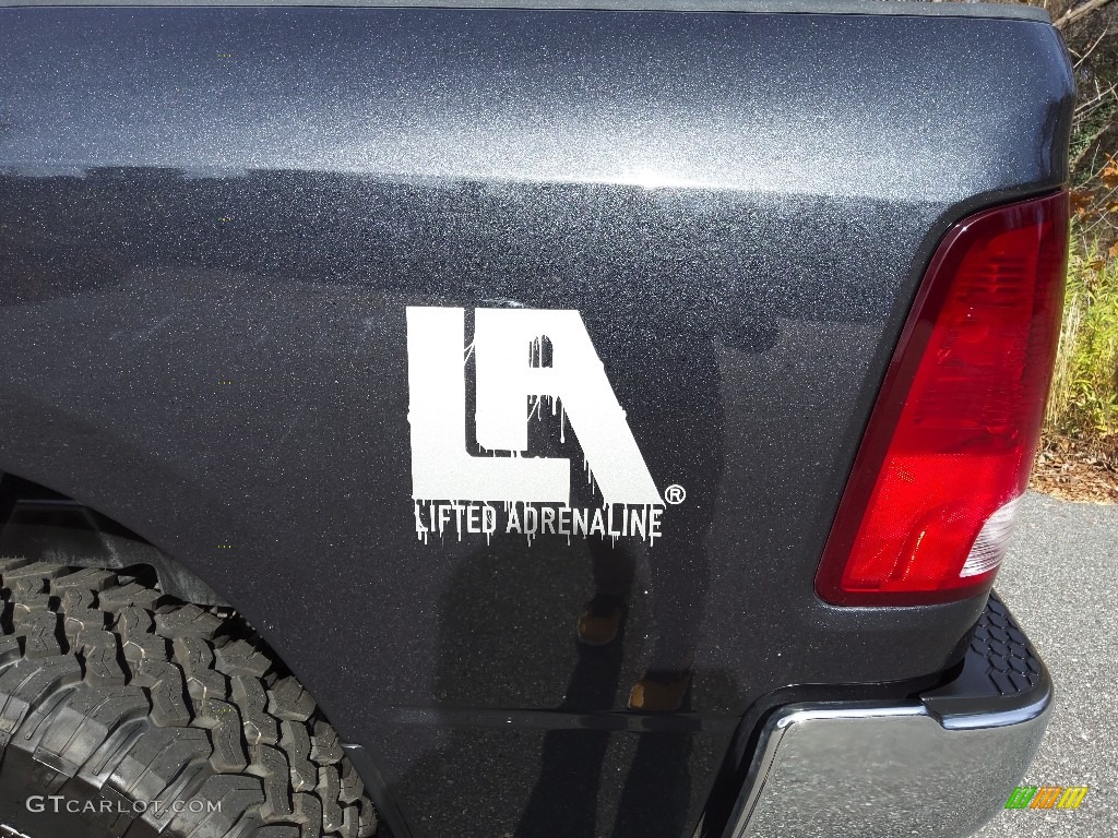 2016 1500 SLT Crew Cab 4x4 - Maximum Steel Metallic / Black/Diesel Gray photo #11