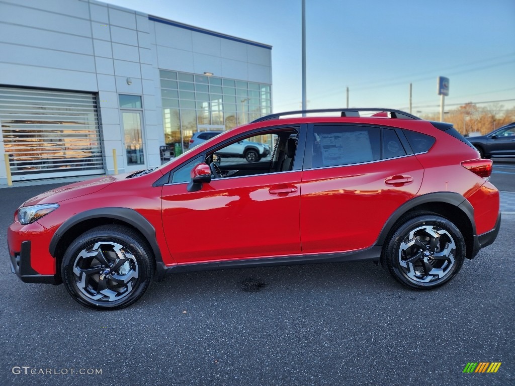 Pure Red 2023 Subaru Crosstrek Limited Exterior Photo #145226628