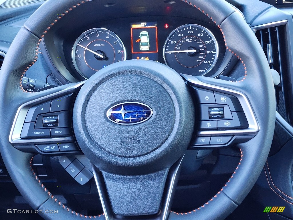 2023 Subaru Crosstrek Limited Black Steering Wheel Photo #145226835
