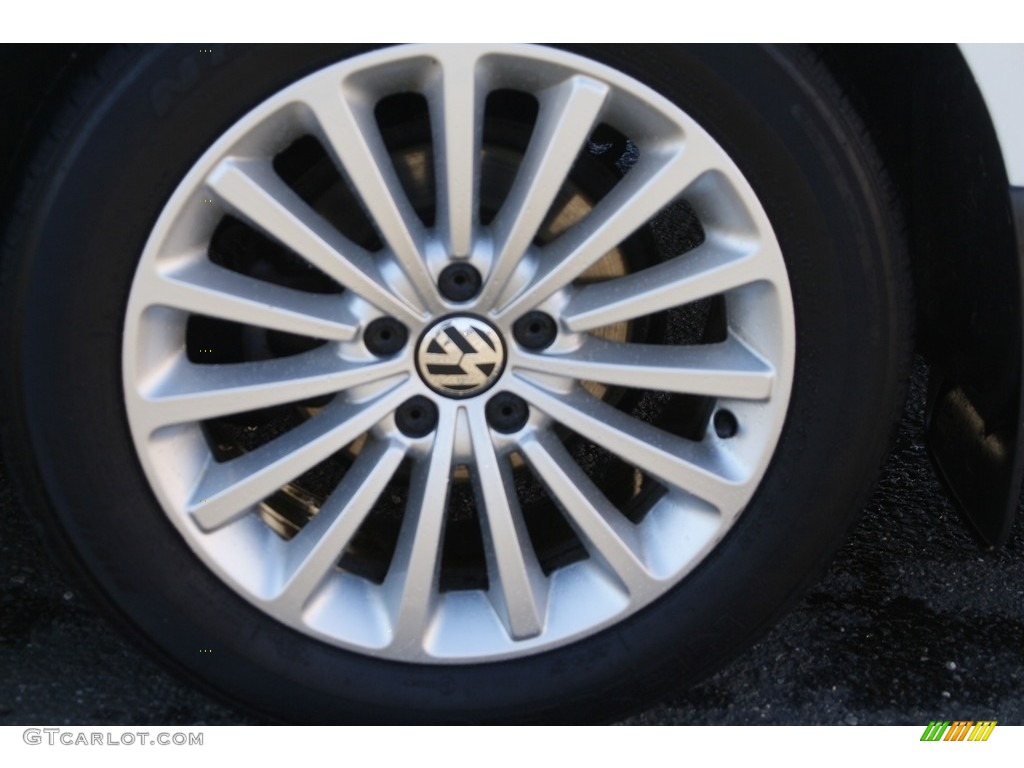 2016 Passat SE Sedan - Pure White / Titan Black photo #22