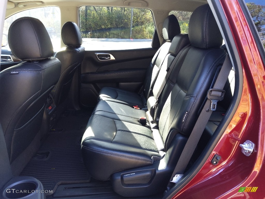 Charcoal Interior 2020 Nissan Pathfinder Platinum 4x4 Photo #145227486