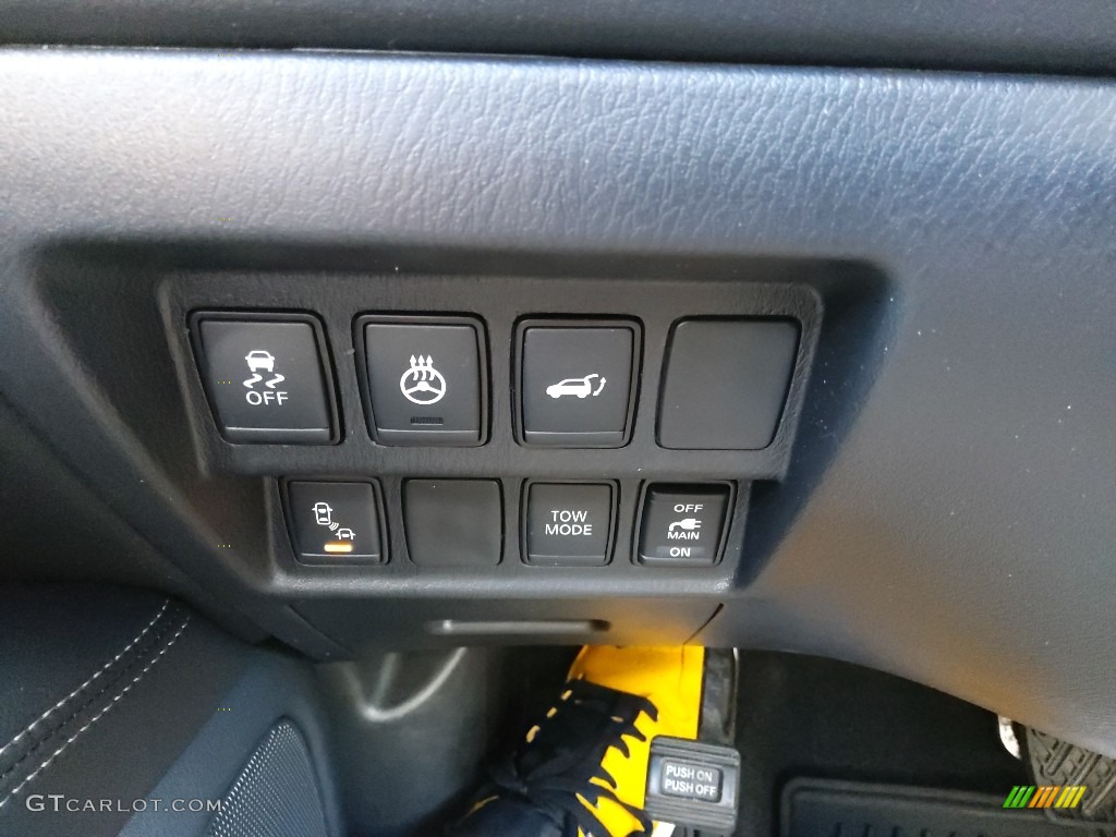 2020 Nissan Pathfinder Platinum 4x4 Controls Photo #145227615
