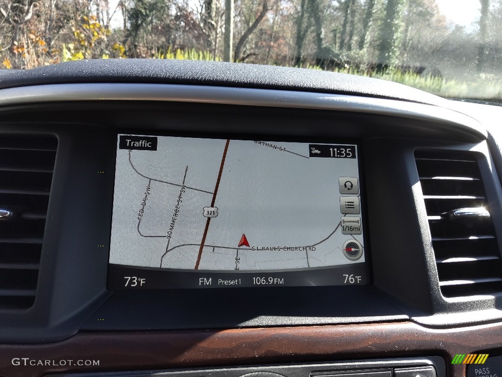 2020 Nissan Pathfinder Platinum 4x4 Controls Photo #145227693
