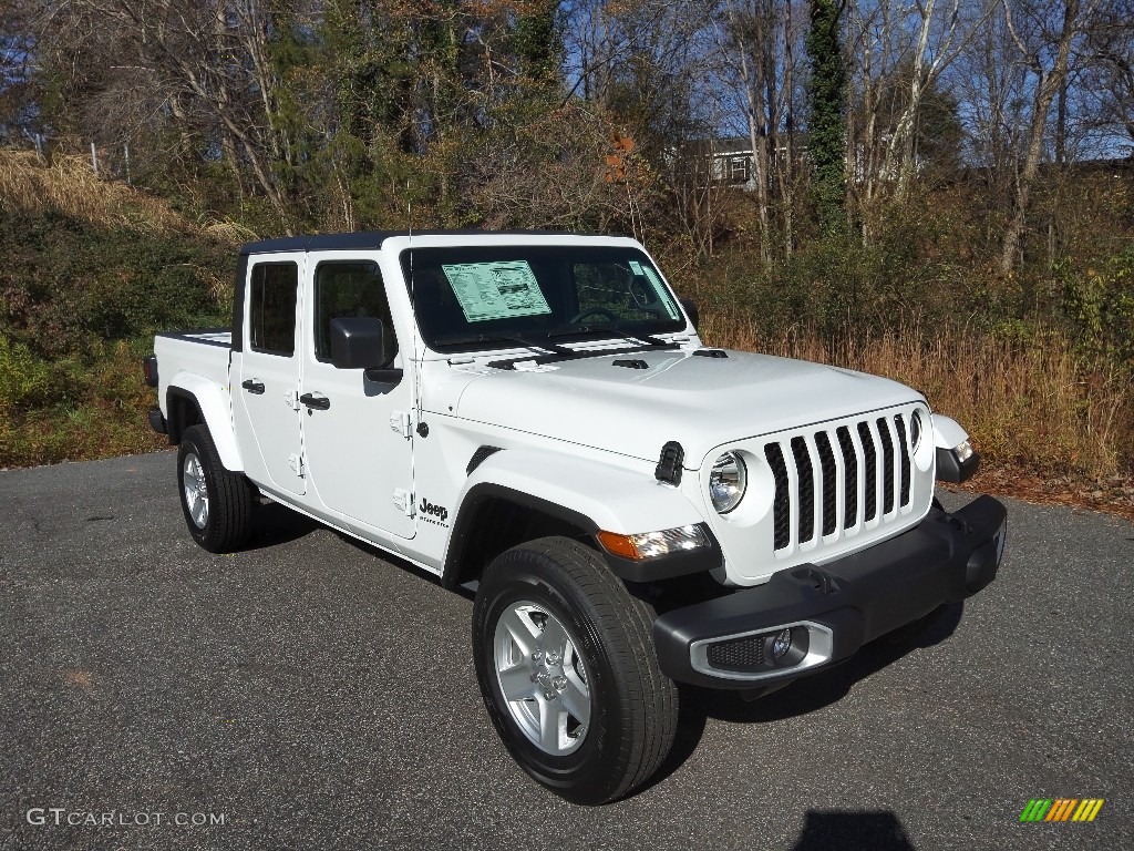 2023 Gladiator Sport 4x4 - Bright White / Black photo #4