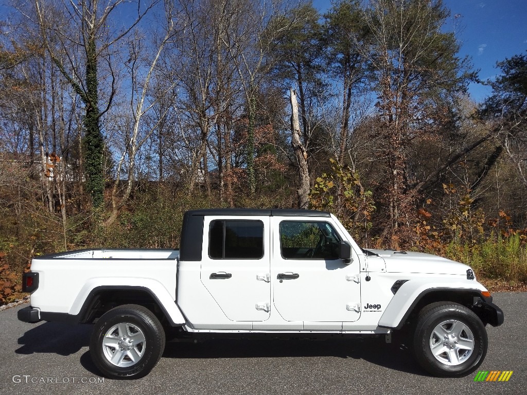 2023 Gladiator Sport 4x4 - Bright White / Black photo #5