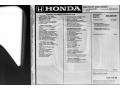 2022 Honda Pilot Sport Window Sticker