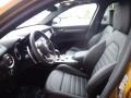 2023 Alfa Romeo Stelvio Black Interior Front Seat Photo
